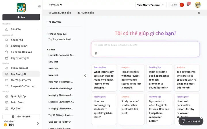 Trợ giảng ai