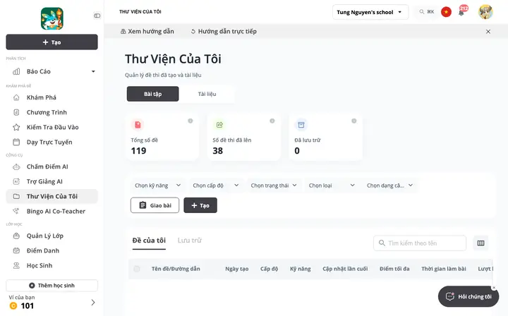 Thư Viện Của Tôi