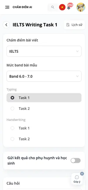 IELTS Writing Task 1