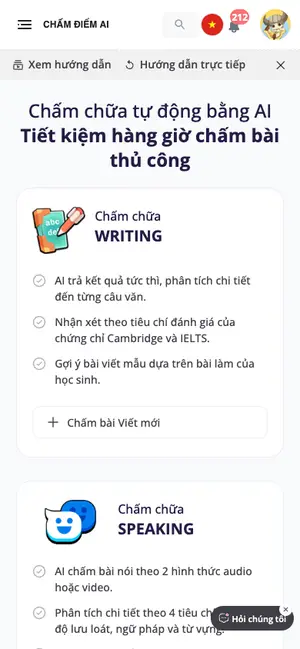 Chấm điểm ai