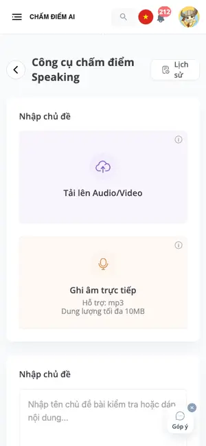 Chấm điểm ai