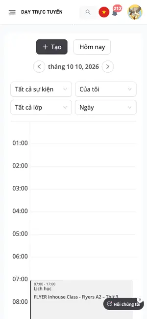 Dạy trực tuyến