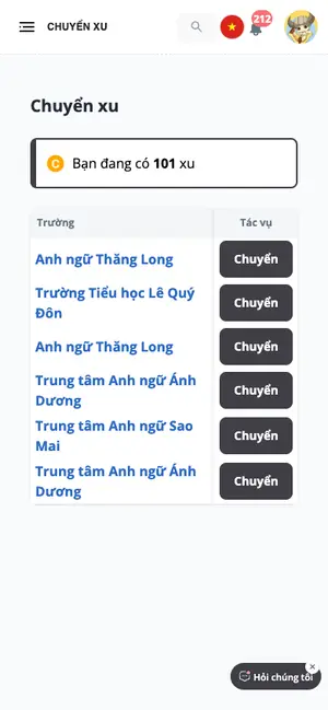 Chuyển xu